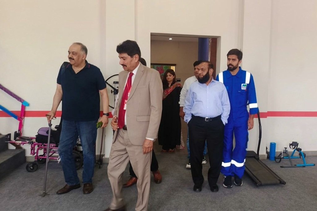 EZShifa Delegation Visit to NSSES, Daharki